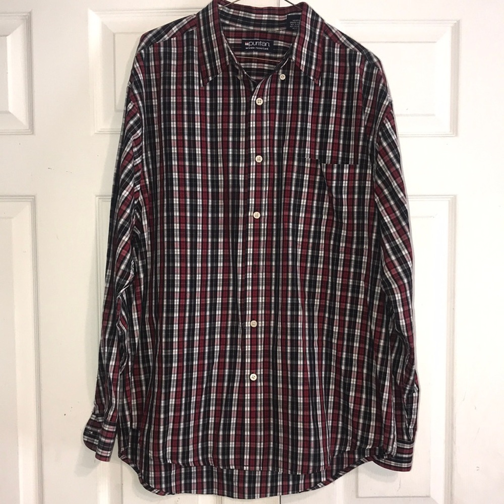 Men’s Plaid Puritan Shirt